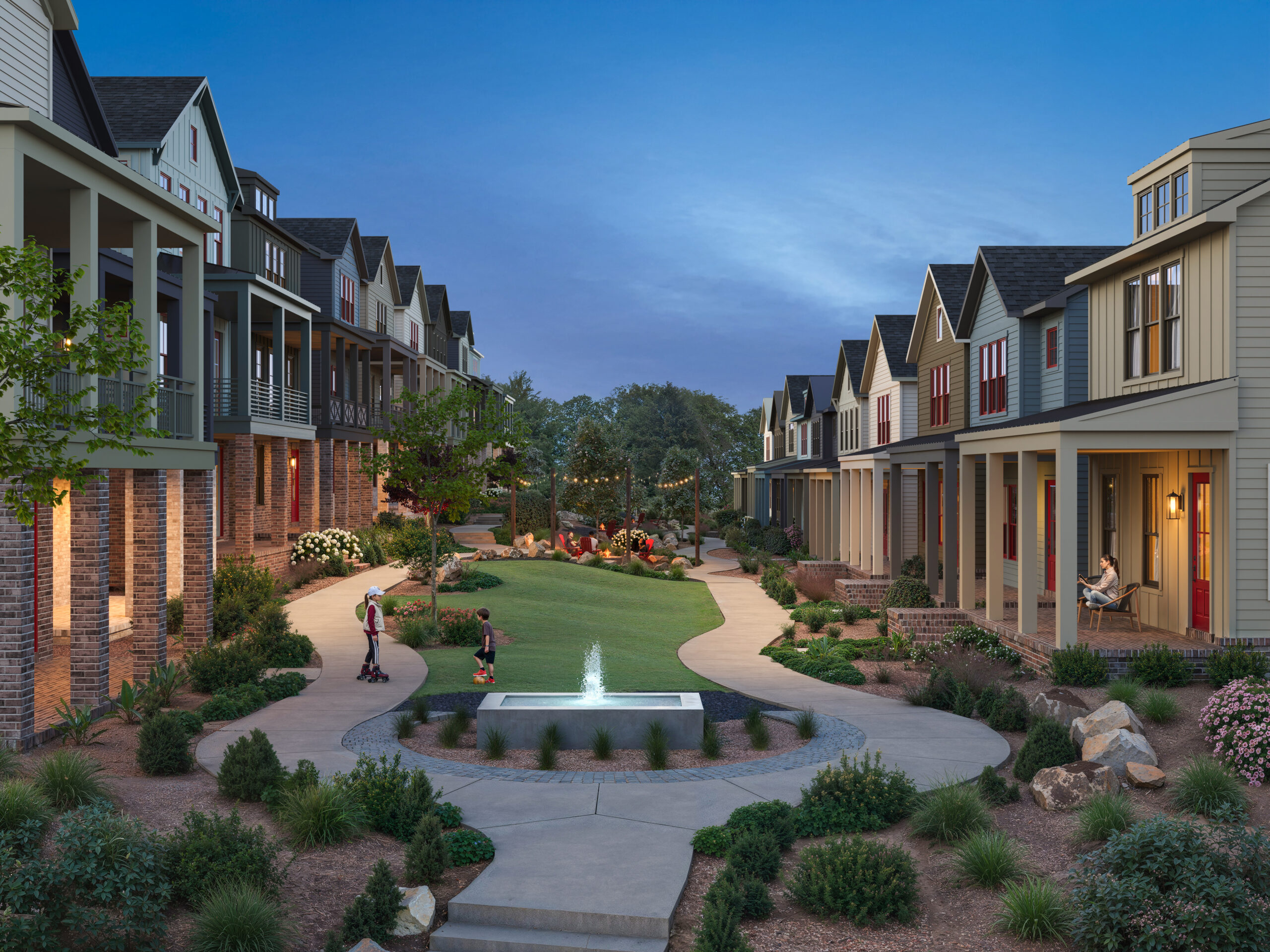 Repose Courtyard - Fountain v1