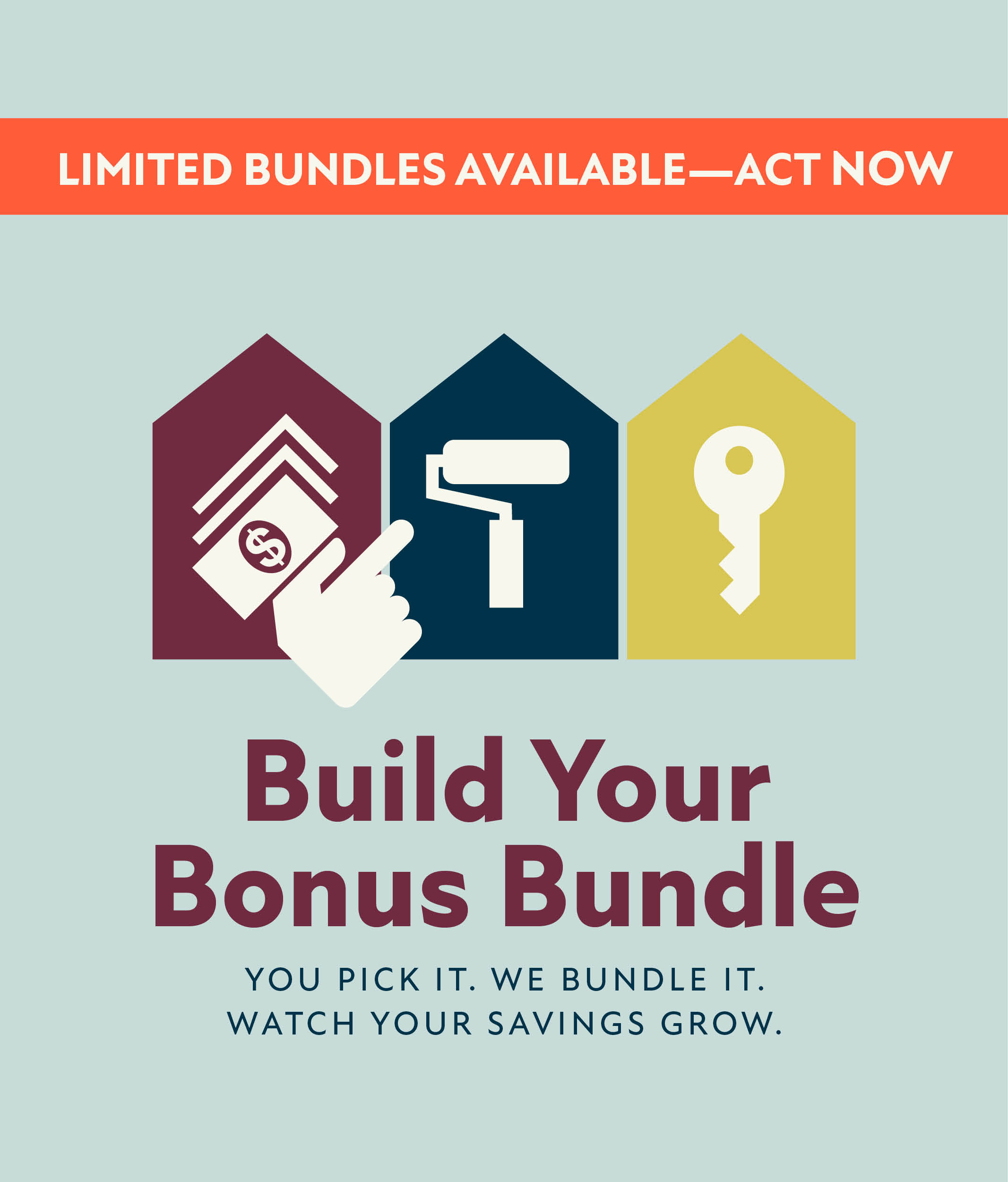 Three Ways to Save, One Perfect Bundle