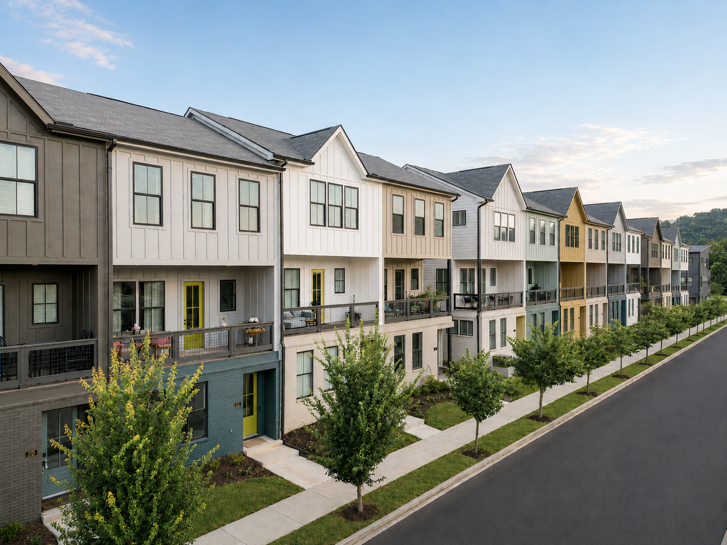 Empire Homes-BelleWether-Tennessee-Lindsey Streetscape