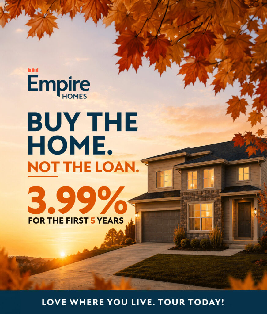 YOUR FLOOR PLAN.
YOUR RATE.
YOUR MOMENT.