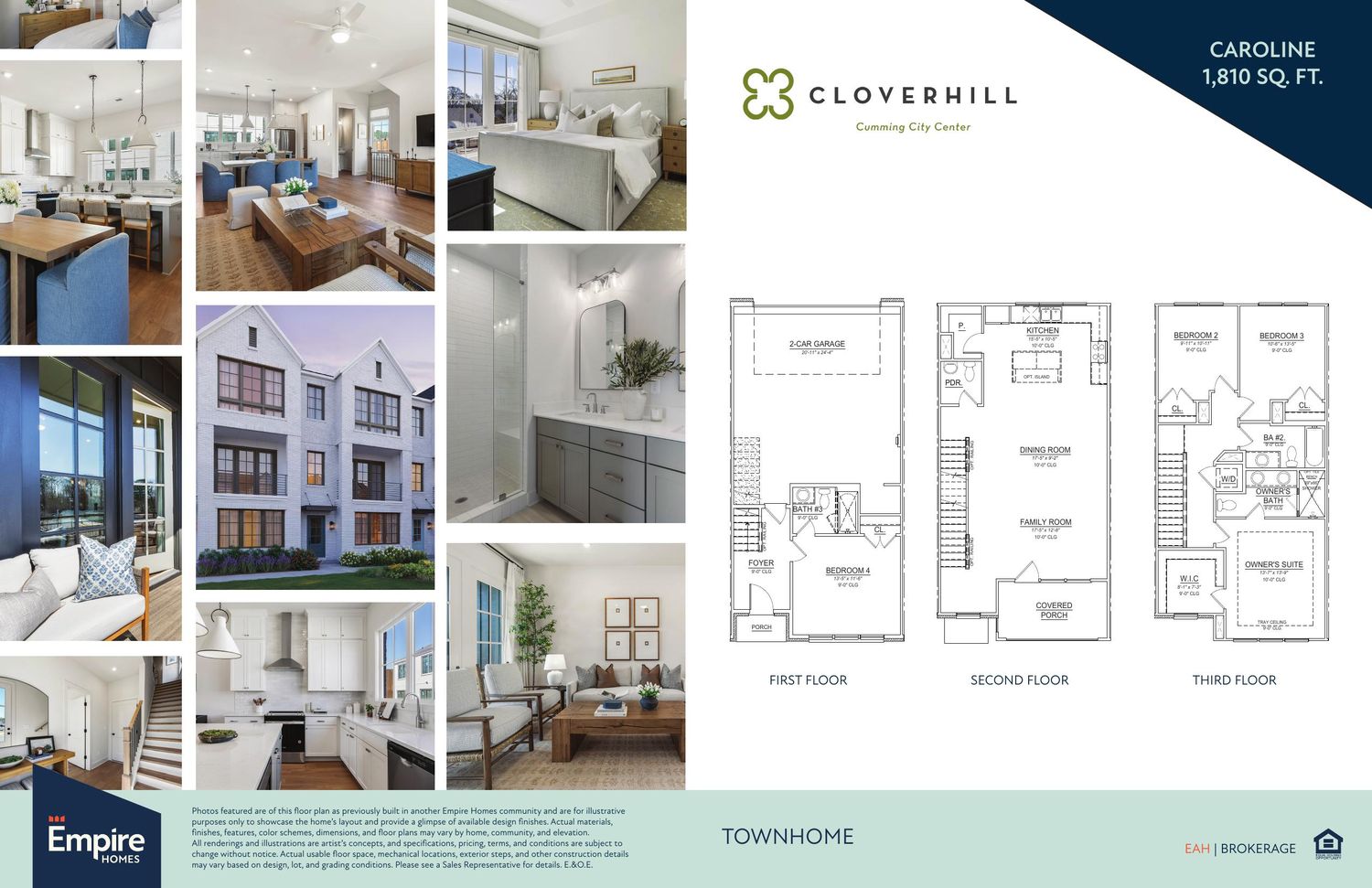 Caroline floor plan spread